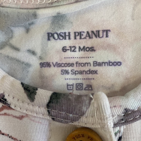 Posh peanut Harlow Peplum Bummie - 6-12M - Picture 2 of 3